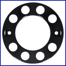 Radzierblende Schwarz Metall