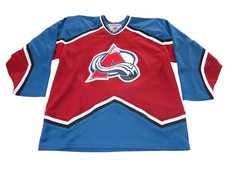 CCM NHL - Gr- XL - Colorado Avalanche - Eishockeytrikot / Trikot - rot / blau