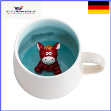 Tasse mit Pferd 3d Tier Tasse