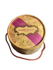 Alte runde Seifen-Papp Schachtel - Roger & Gallet Paris - Parfümseife