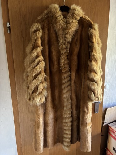 Vintage echtpelz pelzmantel - vintage,