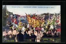 Ansichtskarte Nice, Carnaval, Chanteclair Loterie, Cavalcade, Fasching 