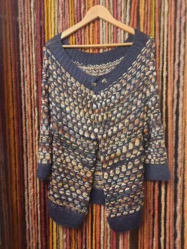 Handgestrickte sommerjacke - handgestrickte,