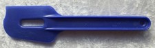 Tupperware Teigschaber, blau, gebraucht