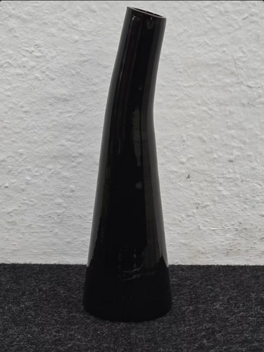Schwarze design vase modern - vase,