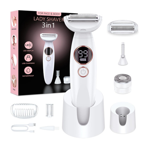 Damenrasierer 3in1 wasserdicht - 3in1,