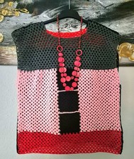 ❤️Häkel Pullunder* Oversize* XXL*Lagenlook ?Handmade UNIKAT ❗️NEU ?