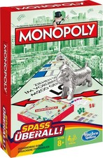 Monopoly Kompakt Brettspiel überall und jederzeit Hasbro Gaming NEU ab 8 Jahre