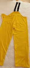 NORWAY profection, PU-Latzhose,5XL(66/68) Gelb Regenhose Gummihose Angelhose NEU