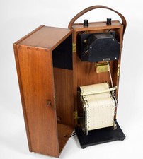 RECORDING AMMETER - EVERSHED & VIGNOLES LONDON alter Strommesser Strommessgerät