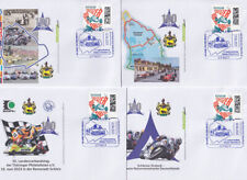 Schleiz 4 Sonderumschläge Sonderstempel 2023 100 Jahre Schleizer Dreieck