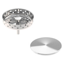 Lillviken IKEA Stöpsel oder Deckel für Spülbecken/Waschbecken aus edelstahl