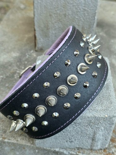 Hundehalsband 55cm leder - 55cm,