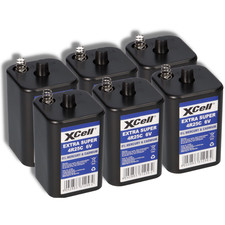 6x XCell 4R25 6V-Block