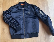 Philipp Plein Bomberjacke, schwarz, neu, Gr XL