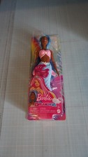 Barbie Dreamtopia Meerjungfrau-Puppe mit blauen Haaren, Krone, Mattel HGR12, NEU