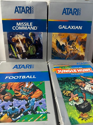 Atari 5200 game lot - atari,