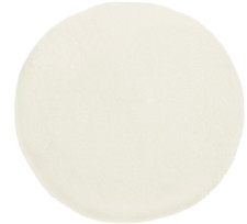 Teppich Wölkchen Kunstfellteppich waschbar rund 120cm 1,20m Teppich