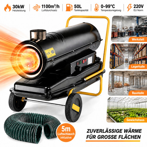 Bauheizer 50l mobile - 50l,