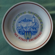 Alter Teller DDR MZ Stadt