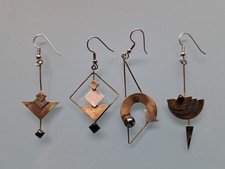 Ohrringe Ohrhänger Messing