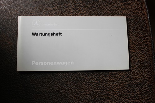 Original wartungsheft - original,
