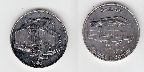 Ddr medaille berlin - ddr,