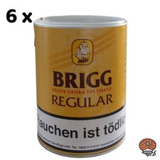 Brigg Regular Dose 6x 155g - Golden Virginia Pfeifentabak