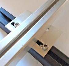 Kreuzverbinder Kreuzplatte Alu Solar  Photovoltaik PV Kreuzverband Montageprofil