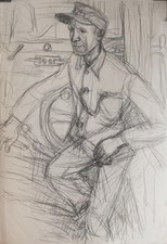 Fritz Tröger Männerporträt