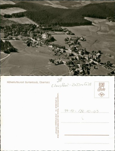 Ansichtskarte buntenbock - ansichtskarte,