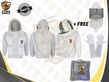 Bienenjacke belüftet 3-lagig Zaunschleier Ultra Protect strapazierfähig + Handschuh