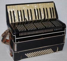 älteres Firotti Akkordeon altes Musikinstrument Ziehharmonika Harmonika