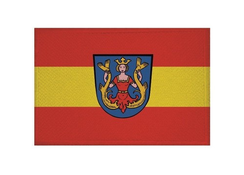 Aufnäher markt isen fahne - aufnäher,