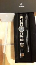 NEU! Mercedes Benz Armbanduhr Damen gold/schwarz