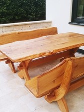 Sitzgarnitur Set Eiche