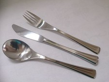 WMF Rügen Cromargan Besteck 3 Tlg Messer Gabel Löffel Neuwertig - mehrere