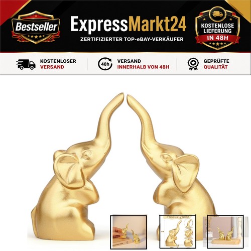Stück elefant deko gold - deko, –
