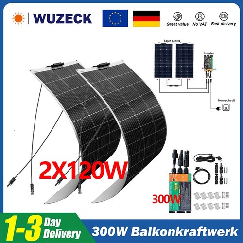 240w flexible solarpanel - 240w,
