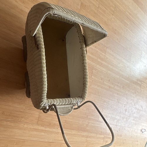Puppenwagen korbgeflecht beige - korbgeflecht,