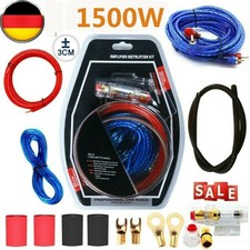 AWG Car-Hifi Kabelset Verstärker KFZ Auto Endstufe Subwoofer Kabel Chinch Set