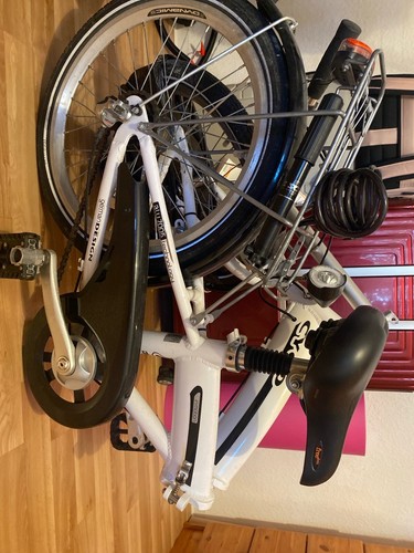 Weißen fahrrad cyco 20 - fahrrad,