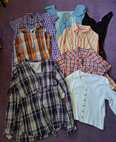 8tlg damen blusen - 8tlg*,