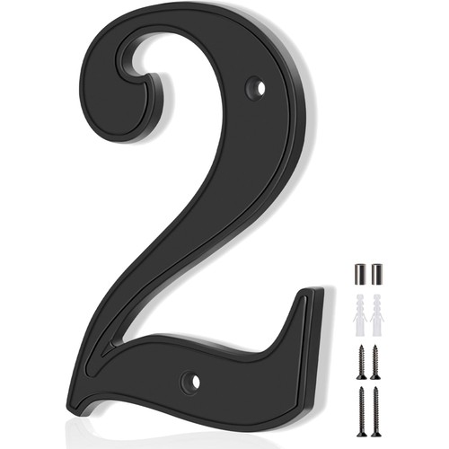 Hausnummer zinklegierung 12 - zinklegierung,