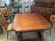 Voglauer "anno 1700 Landhaus" Echtholz Tisch, Eckig, + 4 Stühle, NUR ABHOLUNG!!!