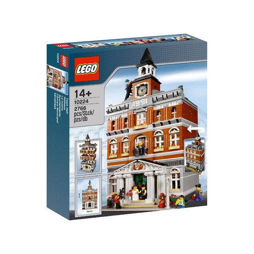 Lego 10224 rathaus - lego,