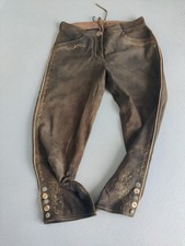 Trachten Lederhose Damen Gr. 36  Spieth & Wensky, Antik Ziegenveloursleder, neuw
