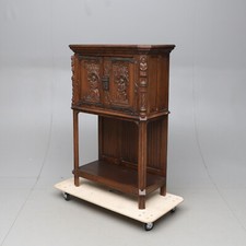 neo gotikschrank sakrissteischrank applikationen schnitzwerk frei haus geliefert