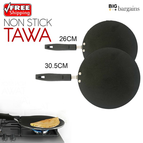 Aluminium antihaft tawa tava - aluminium,