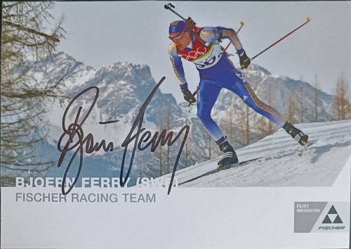 Original autogramm biathlon - original,